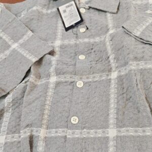 Powerlook Men Half Sleeve Shirt Gray Color Size L