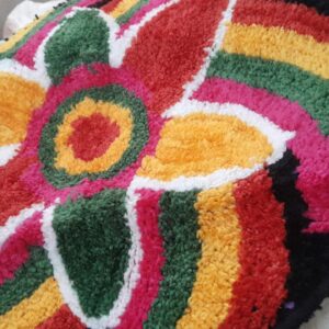 Round Door Mat Multocoloue