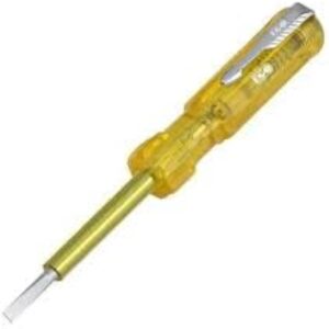 Electrical Screwdriver Tester Yellow