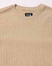 Hopscotch Beige Tshirt For Boys Size 9 To 10 Yrs