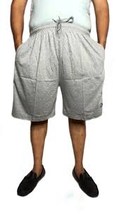 Grey Mens Shorts Bermuda Shorts For Men Size S