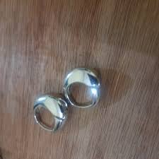 Imported Silver Hoop Earrings Bali Earring Korean Earrings