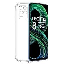 Transparent Mobile Back Cover For Realme 8 5G