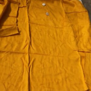 Yellow Color Short Kurta For Women Size S