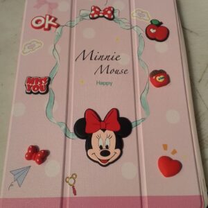 Samsung S9 Plus Tab Cover Pink Printed