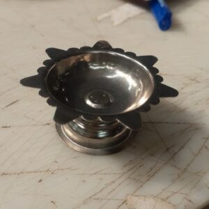 Stainless Steel Diya For Pooja