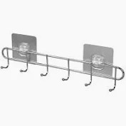 Stainless Steel Spoon Wall Hanger 7 Hook