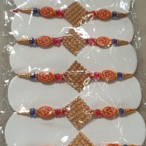 Rakhi For Brother Multicolor Pack Of 6