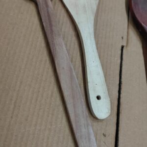 Combo Wooden Flat Spatula Flat Spatula 2Pcs