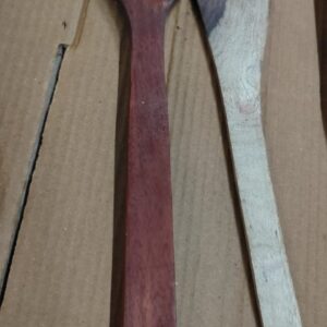 Combo Wooden Flat Spoon And Server Spoon 2Pcs