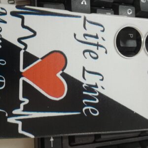 Red Mi 13C 4 G Black White Mobile Cover