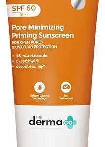 The Derma Co Pore Minimizing Primer All Skin Type Sunscreen 80 Gm