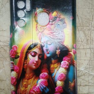 Radha And Krishna Printed Phone Cover For Lava Blaze Pro And Tecno Spark 9T