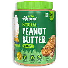 Alpino Natural Peanut Butter 1Kg