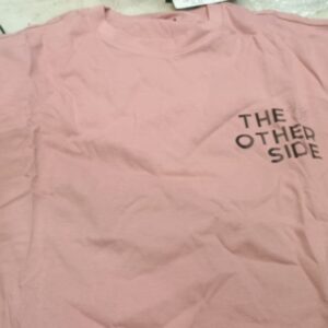 Mens Pink Color T Shirt Size Xxl