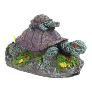 Resin Aquarium Decorative Ornaments For Fish Tank Decoration Turtle