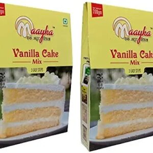Maayka Vanilla Cake Mix Egg Free Premium Cake Mix 200Gm