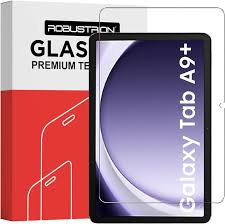 Robustrion Premium Tempered Glass For Samsung Tab A9 Plus 11 Inch Screen Protector Guard Samsung Galaxy Tab A9 Plus A9 Plus Tablet Smx210X216 Anti Scratch Smudge Proof