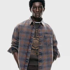 Hm Men Multicolour Relaxed Fit Shirt Size L