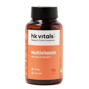 Healthkart Multivitamin With Ginseng Extract 60 Vegetarian Tablets