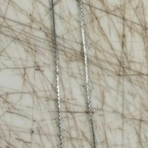 Women Silver Colour P Word Mention Chain