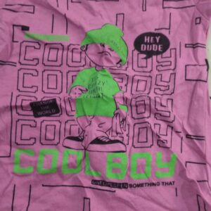 Kids Tshirt Color Purple Size M