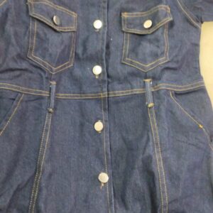 Western Stylish Dress Color Blue Size 26