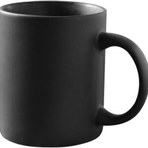 Black Porcelain Coffee Mug