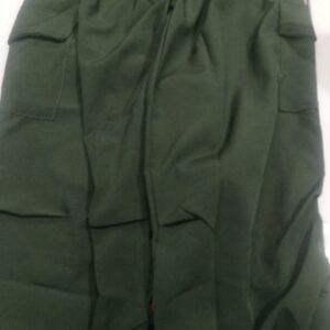 Women Track Pant Green Colour Size M