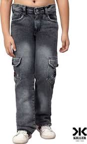 Kids Jeans Black Colour Size 9 To 10 Year