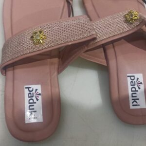 Women Slipper Peach Colour Size 39