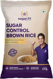 Sugar . Fit Sugar Control Low Gi Brown Rice 1 Kg