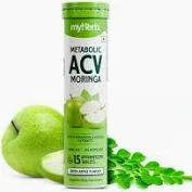 Oziva Acv Moringa To Control Cravings Apple Cider Vinegar Green Apple 15 Tablets