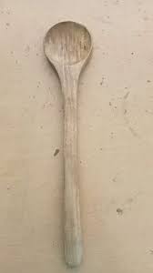 Polished 30Cm Brown Wooden Spatula Pack Of 2