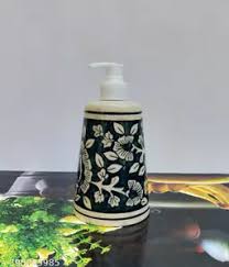 Aneza Mughal Art Blue Color Bathroom Accessories Set Of 2 Includes Toothbrush