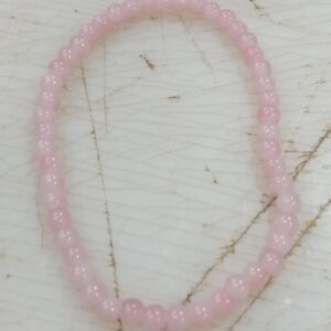 Artificial Pink Stone Bracelet For Women