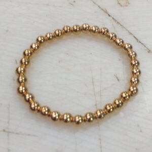 Gold Colour Beads Bracelate For Women