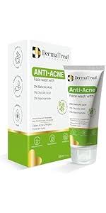 Anti Acne Face Wash For Oily And Acne Prone Fights Pimples 100Ml