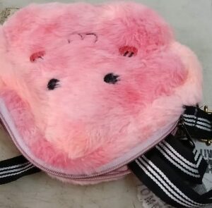 Squeak Cute Pearl Pig With Sunglasses Plush Doll