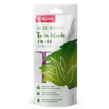 Aloe Boost Twin Blade Razor Pack Sirona Hygiene