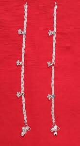 Manisha Jewellery Ethnic Sparkle Oxidised Payal