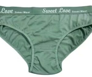 Womeans Pure Cotton Hipster For Everyday Use With Free Light Green Size L