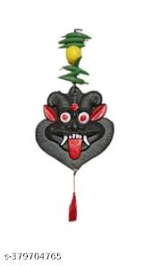 Saraswati Gallery Nimbu Mirchi Nazar Battu Evil Eye Protector Pack Of 1 Pcs