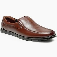 Von Wellx Men Tan Formal Moccasin Size 8 Color Brown