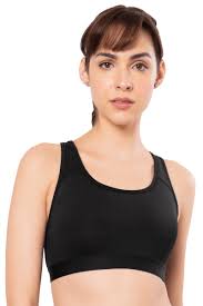 Black Color Women Sport Bra Size M