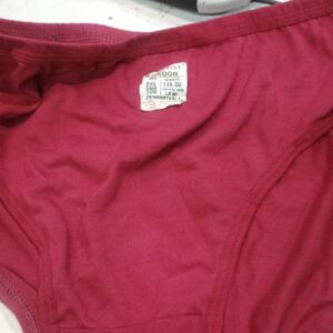 Women Red Color Underwear Size 2Xl