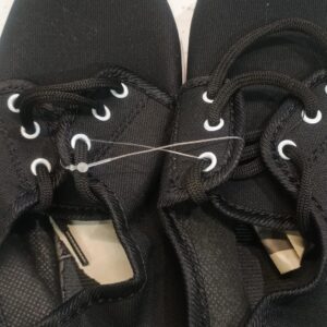Kids Black Color Shoes Size 1