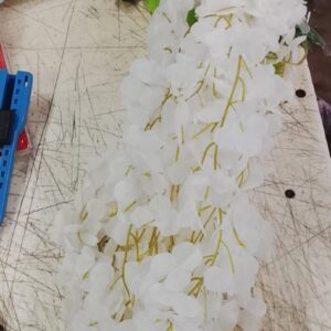 Pure White Artificial Flowers For Decoration