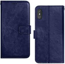 Mobile Back Cover For Mi Redmi 9A Blue 1Pc