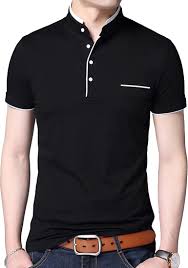 Ausk Men Black Colour Tshirt Size M